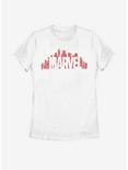 Marvel Skyline Logo Womens T-Shirt, WHITE, hi-res