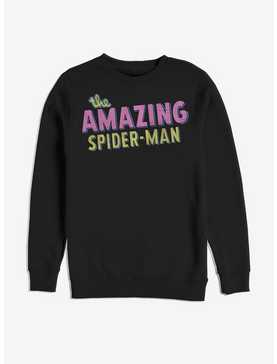 Marvel The Amazing Spider-Man Retro Logo Sweatshirt, , hi-res