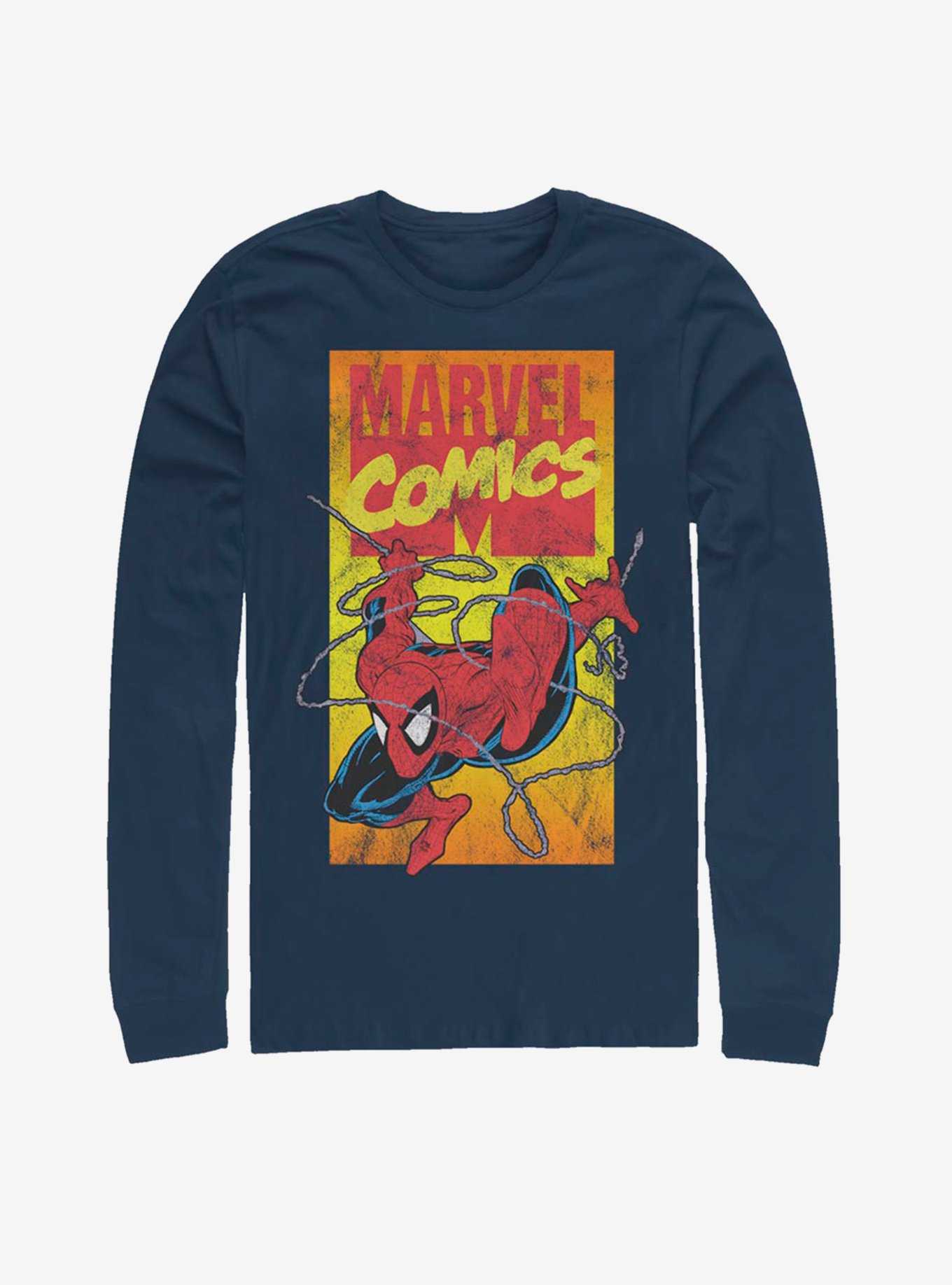 Marvel Spider-Man Vintage Comic Spidey Long-Sleeve T-Shirt, , hi-res