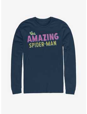 Marvel The Amazing Spider-Man Retro Logo Long-Sleeve T-Shirt, , hi-res