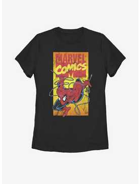 Marvel Spider-Man Vintage Comic Spidey Womens T-Shirt, , hi-res