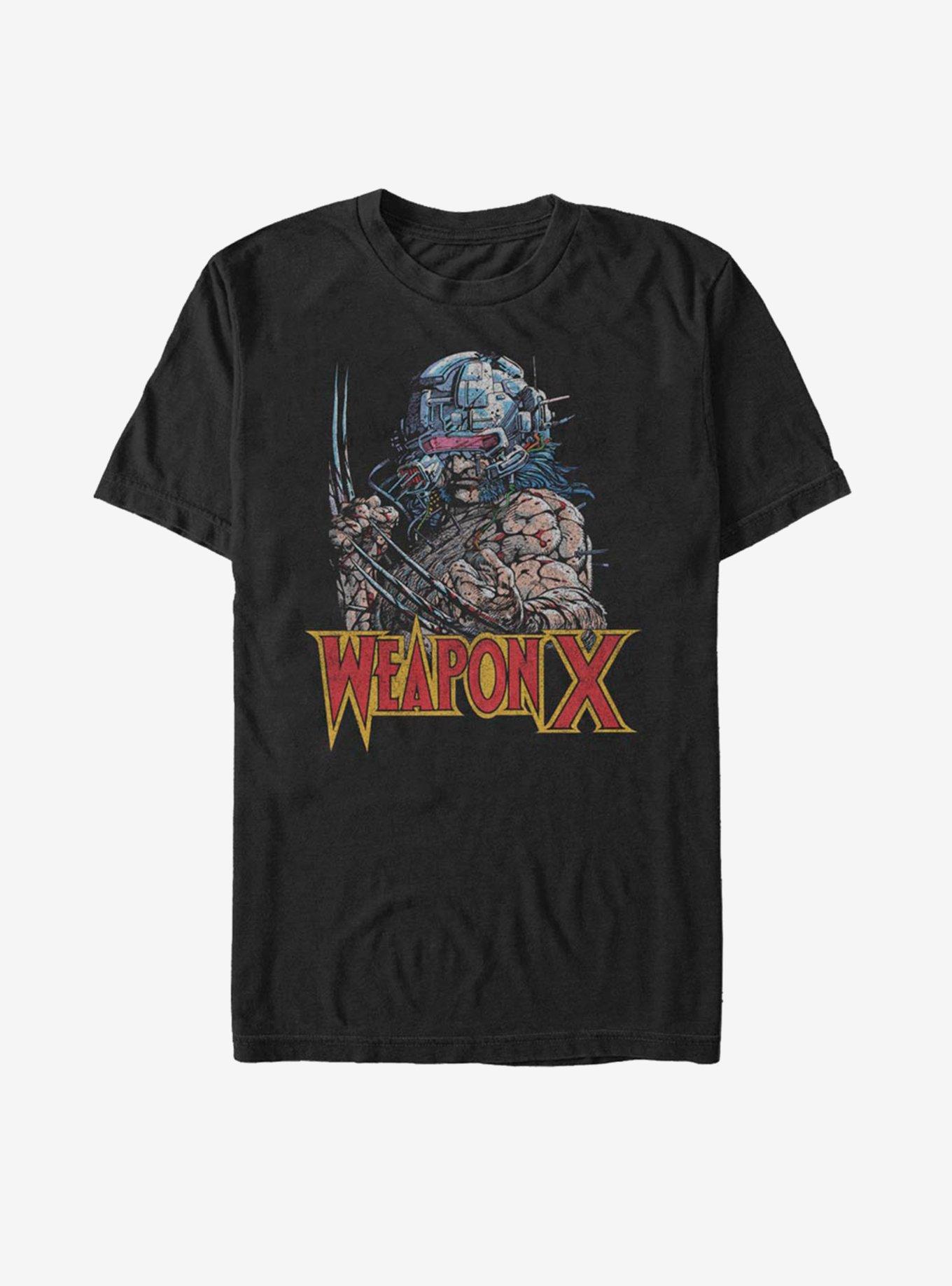Marvel X-Men Wolverine Weapon X T-Shirt, BLACK, hi-res