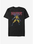 Marvel X-Men Wolverine Classic Nineties T-Shirt, BLACK, hi-res