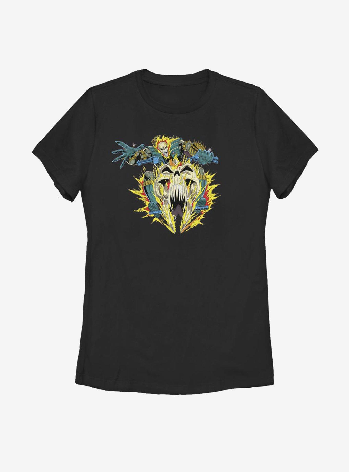 Marvel Ghost Rider Attack Womens T-Shirt, , hi-res