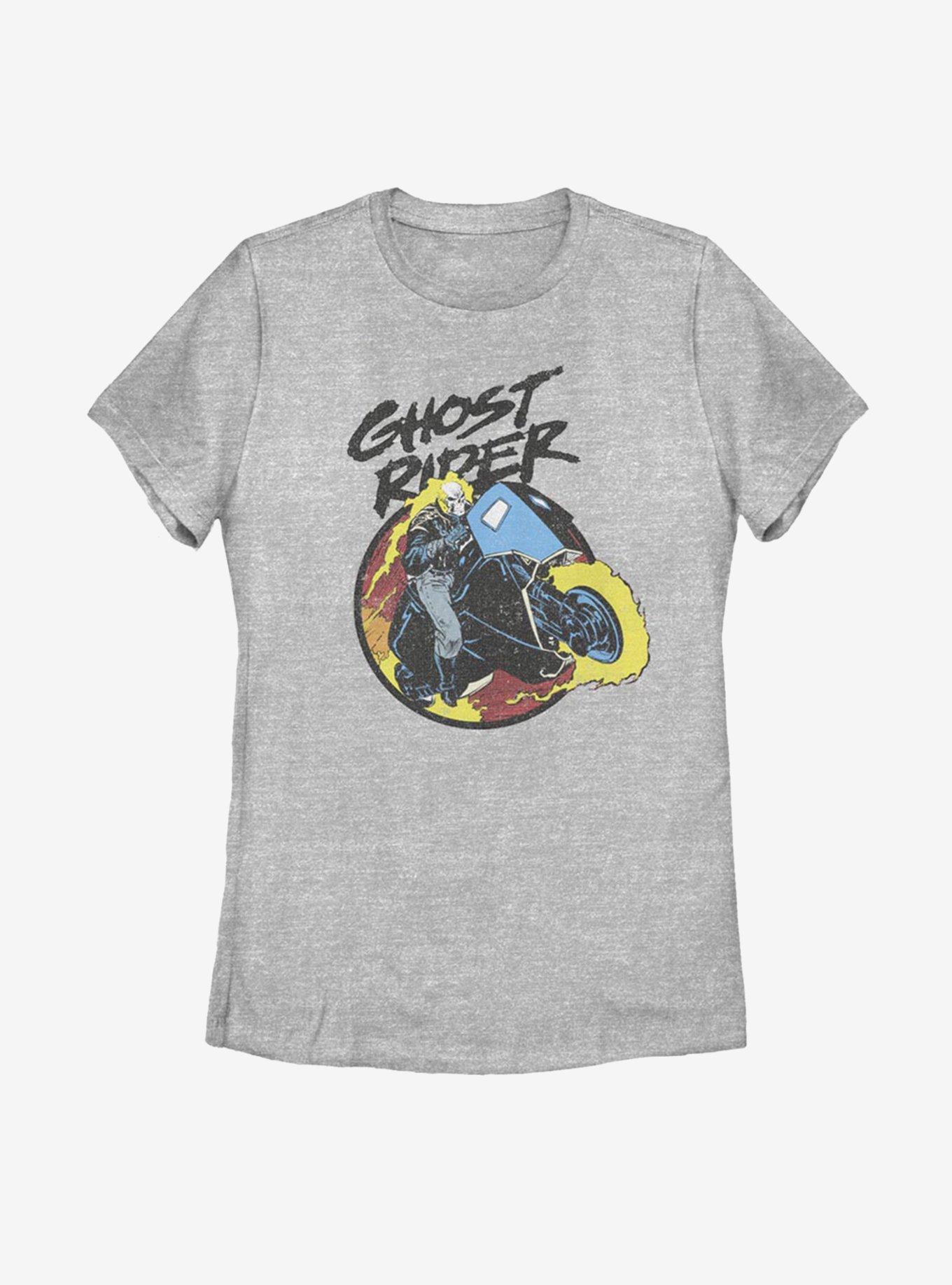 Marvel Ghost Rider Nineties Womens T-Shirt, ATH HTR, hi-res