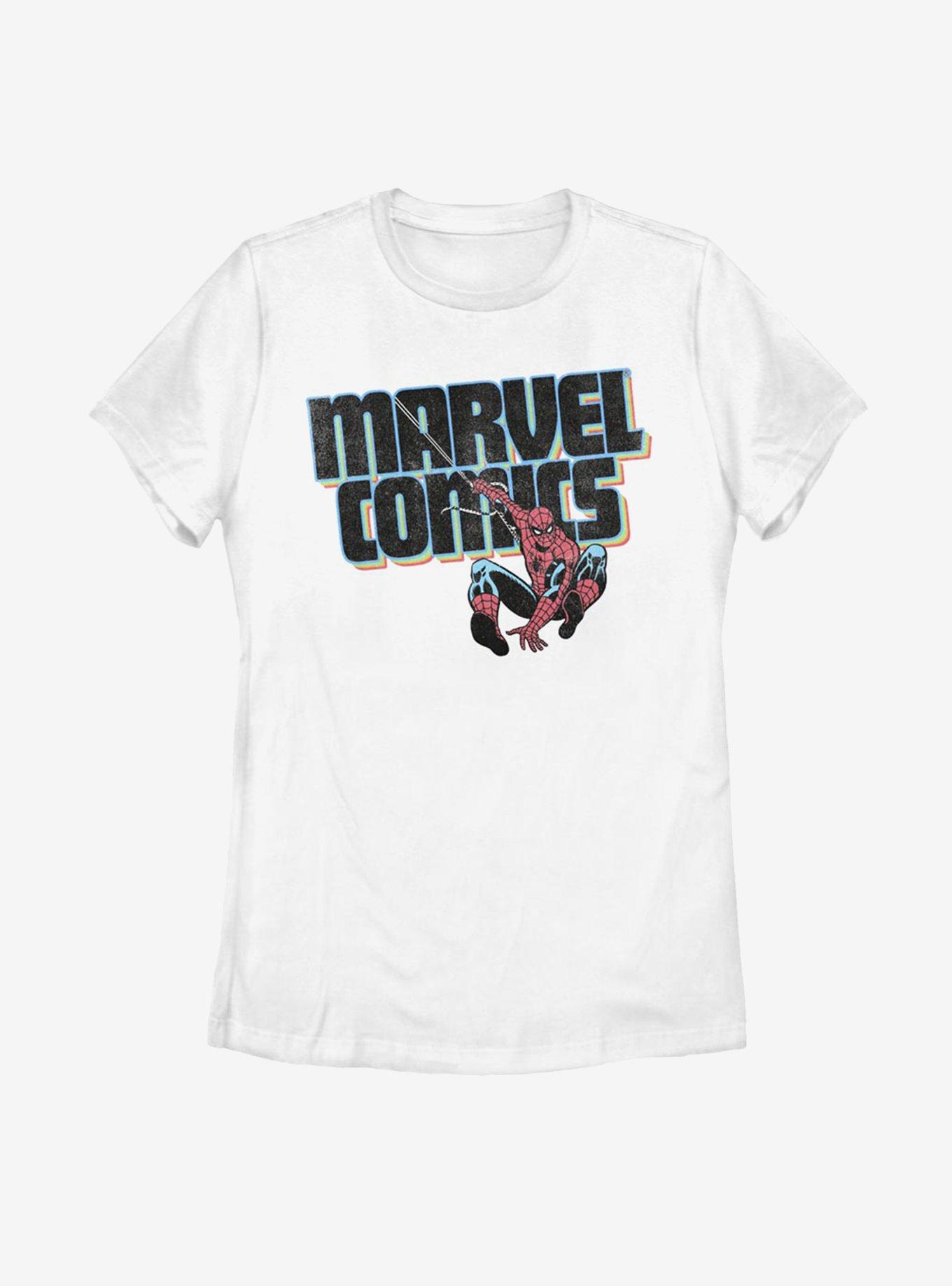 Marvel Spider-Man Marvel Comics Swing Womens T-Shirt, , hi-res