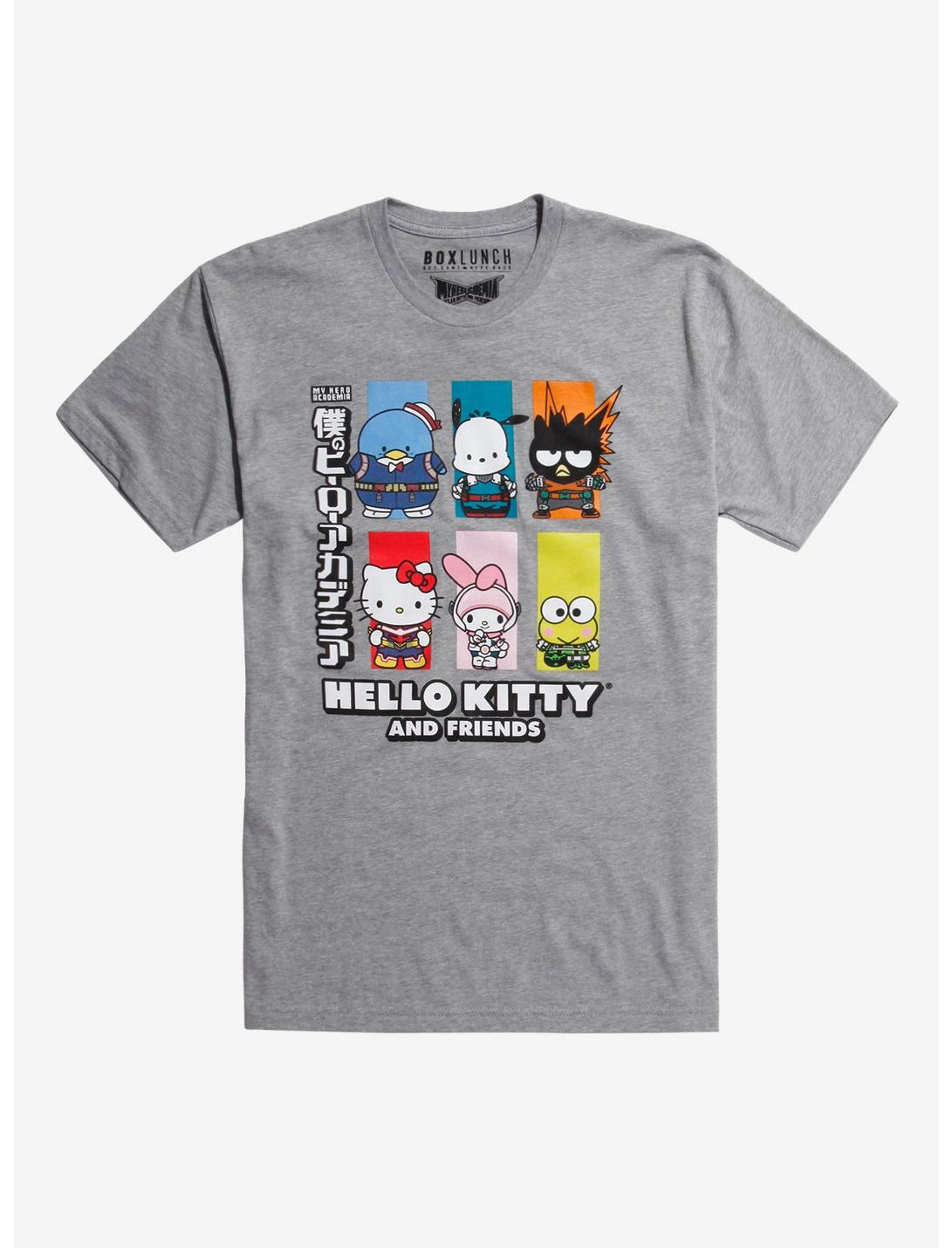 My Hero Academia x Hello Kitty and Friends Cosplay T-Shirt - BoxLunch Exclusive, GREY, hi-res