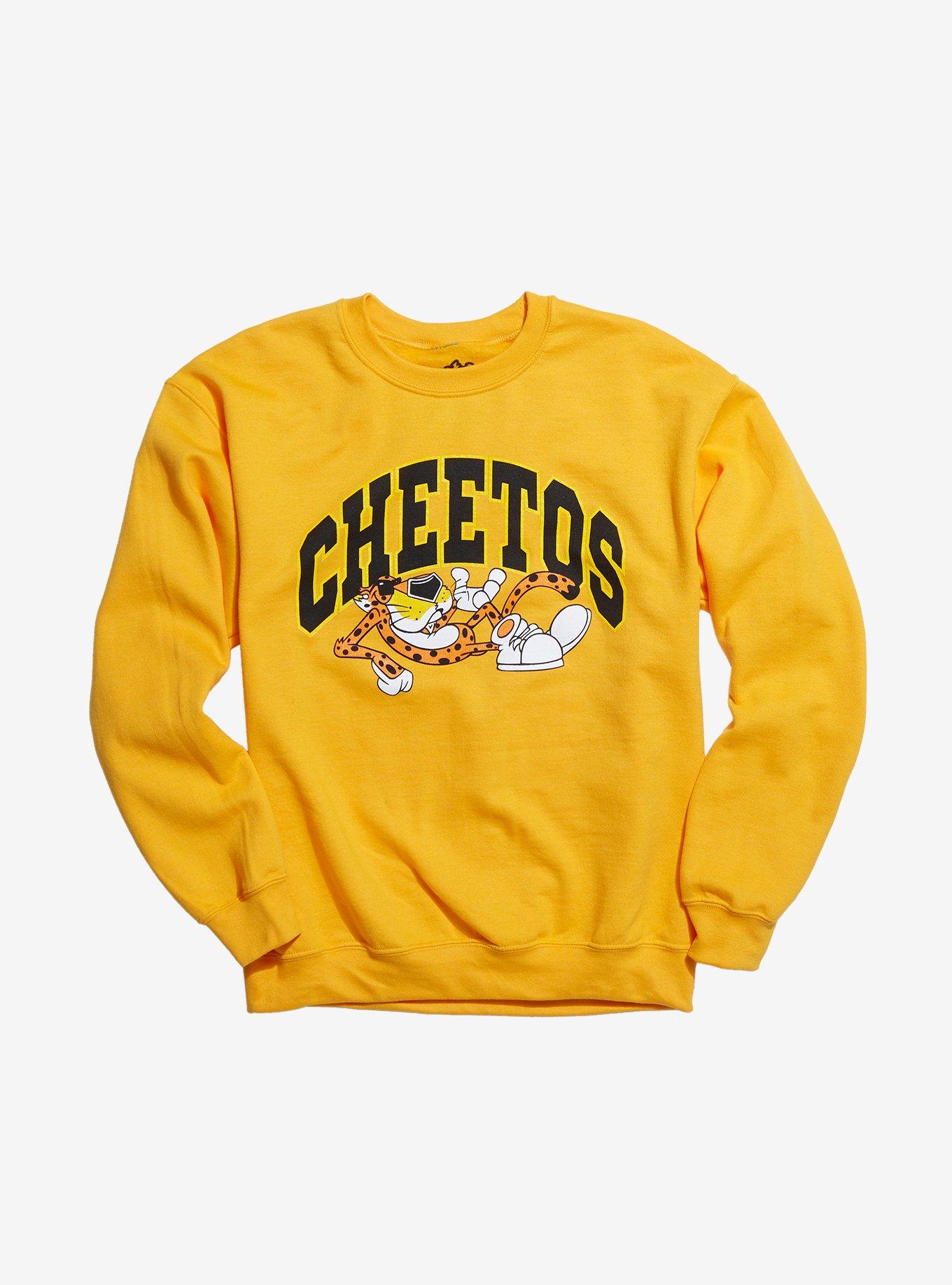 Cheetos Collegiate Crewneck, YELLOW, hi-res