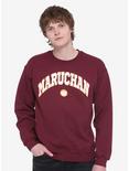 Maruchan Collegiate Crewneck - BoxLunch Exclusive, BURGUNDY, hi-res