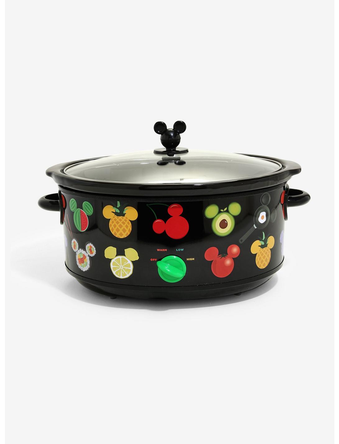 Disney Mickey Mouse Food Icon 7 Quart Slow Cooker, , hi-res