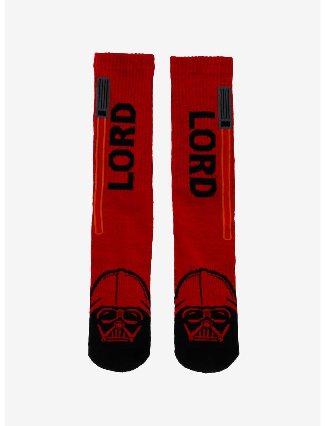 Star Wars Sith Lord Crew Socks, , hi-res