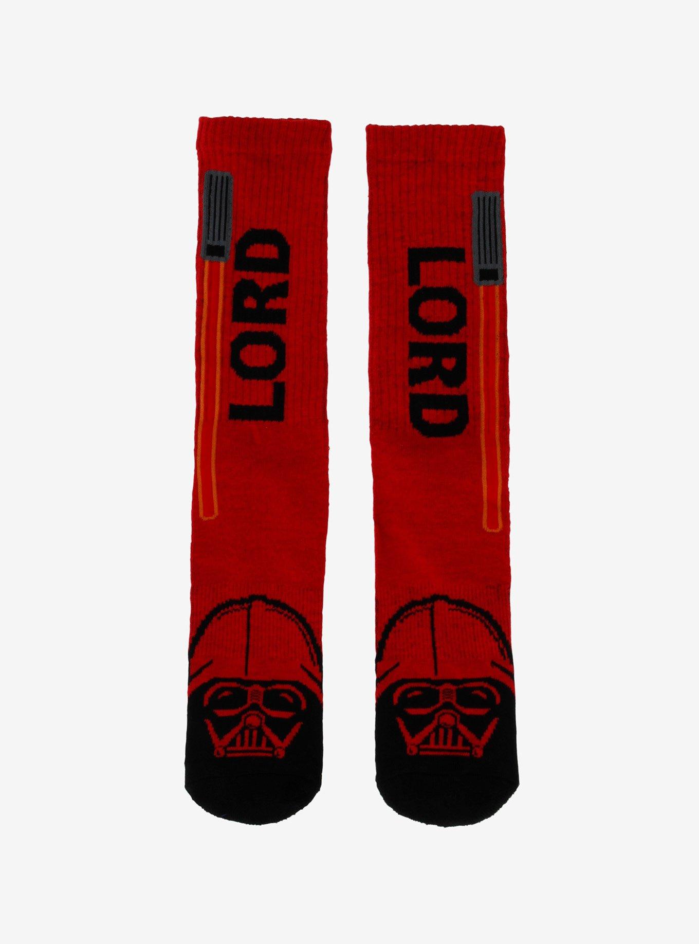 Star Wars Sith Lord Crew Socks, , hi-res