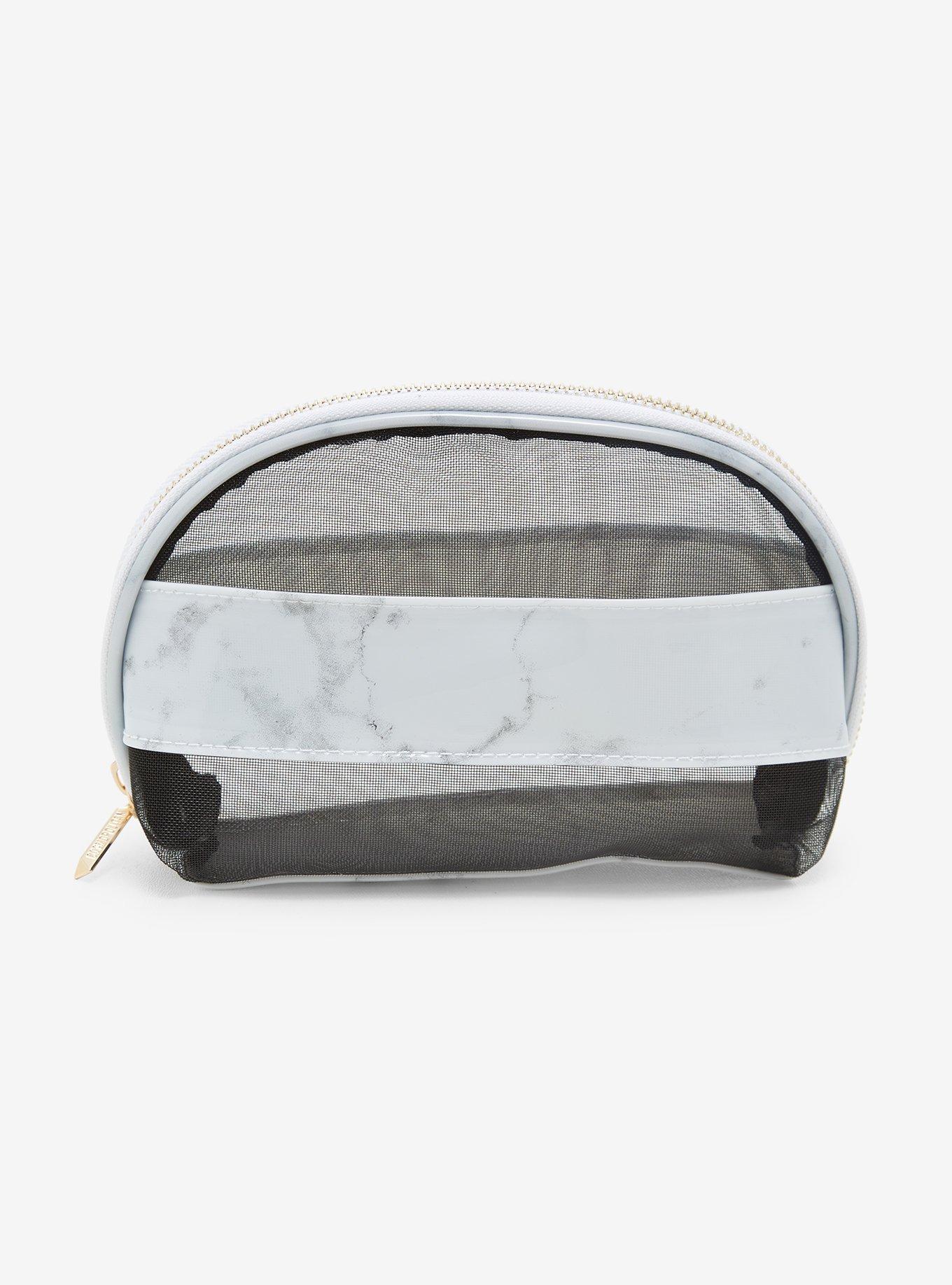 Cosmopolitan Marble Mesh Makeup Bag, , hi-res