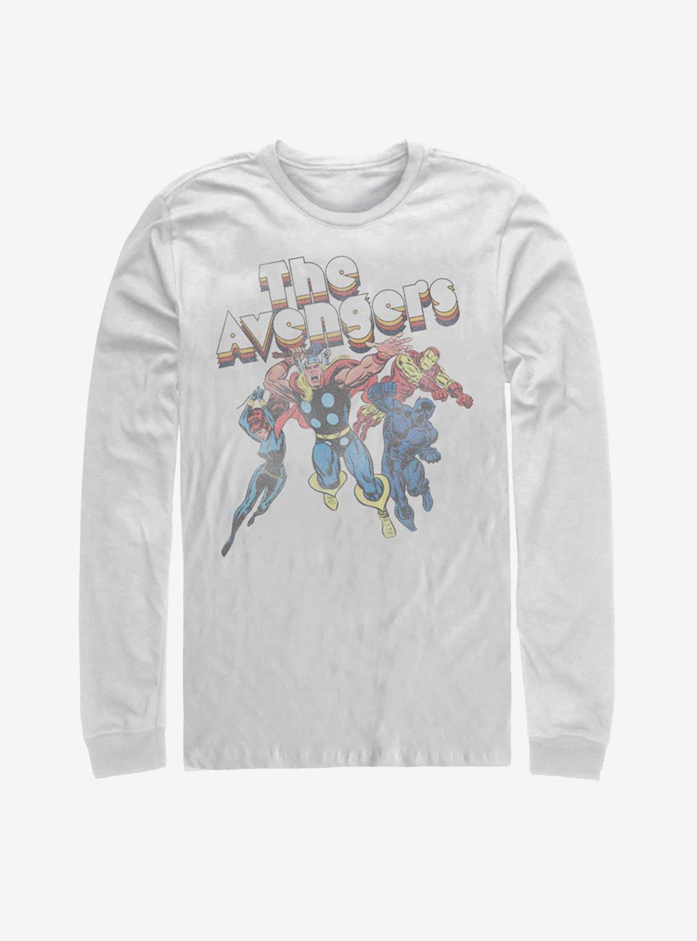 Marvel Avengers Vintage Look Long-Sleeve T-Shirt, , hi-res