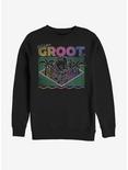 Marvel Guardians Of The Galaxy Get Your Groot On Sweatshirt, BLACK, hi-res