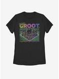 Marvel Guardians Of The Galaxy Get Your Groot On Womens T-Shirt, BLACK, hi-res
