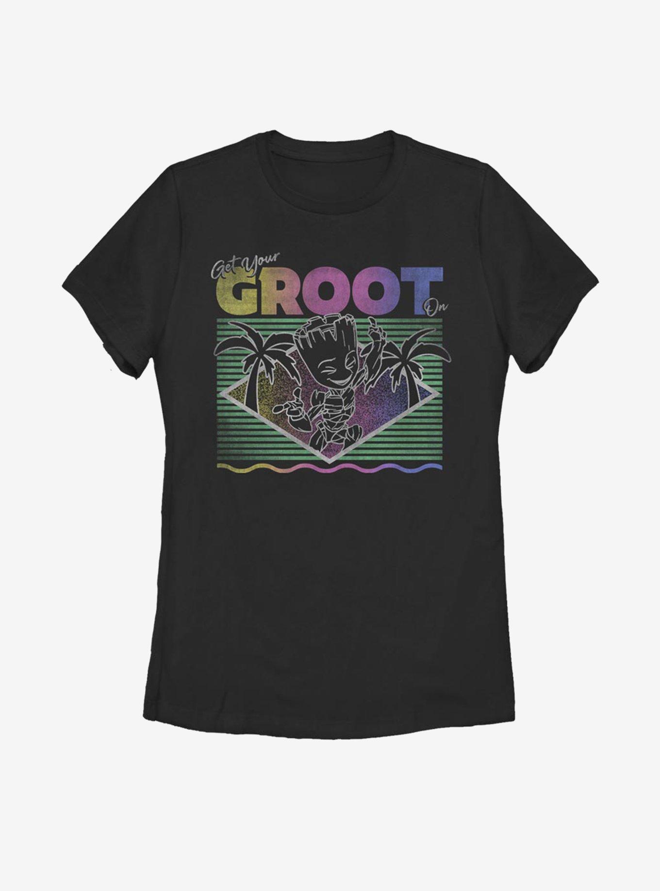 Marvel Guardians Of The Galaxy Get Your Groot On Womens T-Shirt, , hi-res