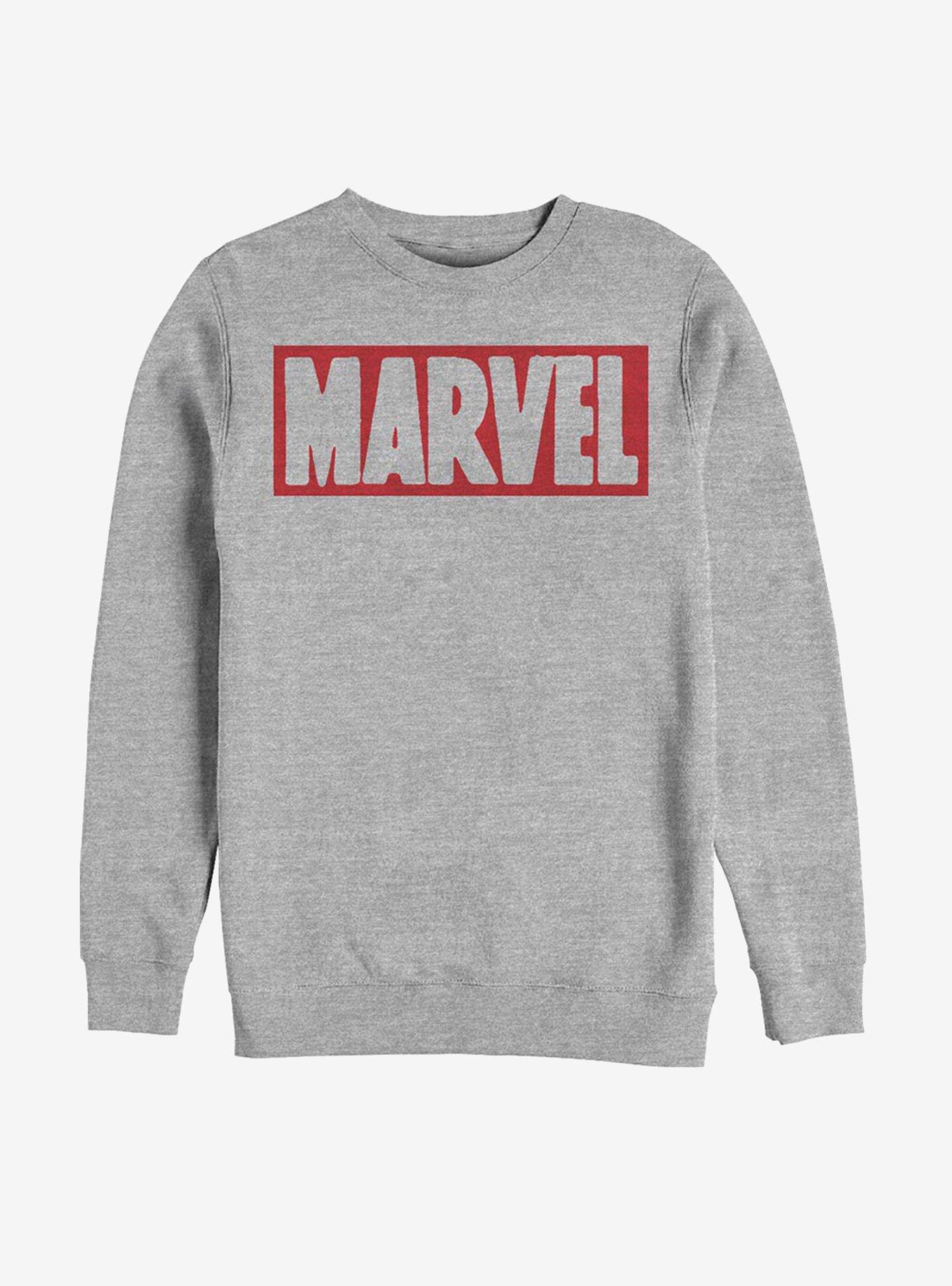 Marvel Brick Logo Classic Sweatshirt, , hi-res