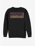 Marvel Flame Logo Sweatshirt, BLACK, hi-res