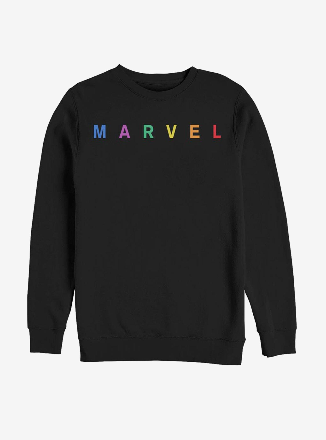 Marvel Bold Color Logo Sweatshirt, , hi-res