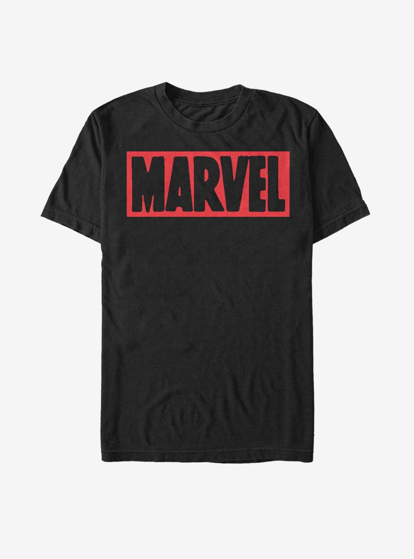Marvel Brick Logo Classic T-Shirt, , hi-res