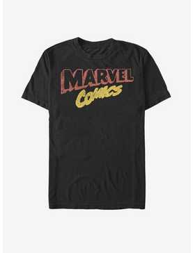 Marvel Retro Fuzzy Logo T-Shirt, , hi-res