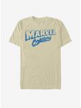 Marvel Distressed Logo T-Shirt, SAND, hi-res