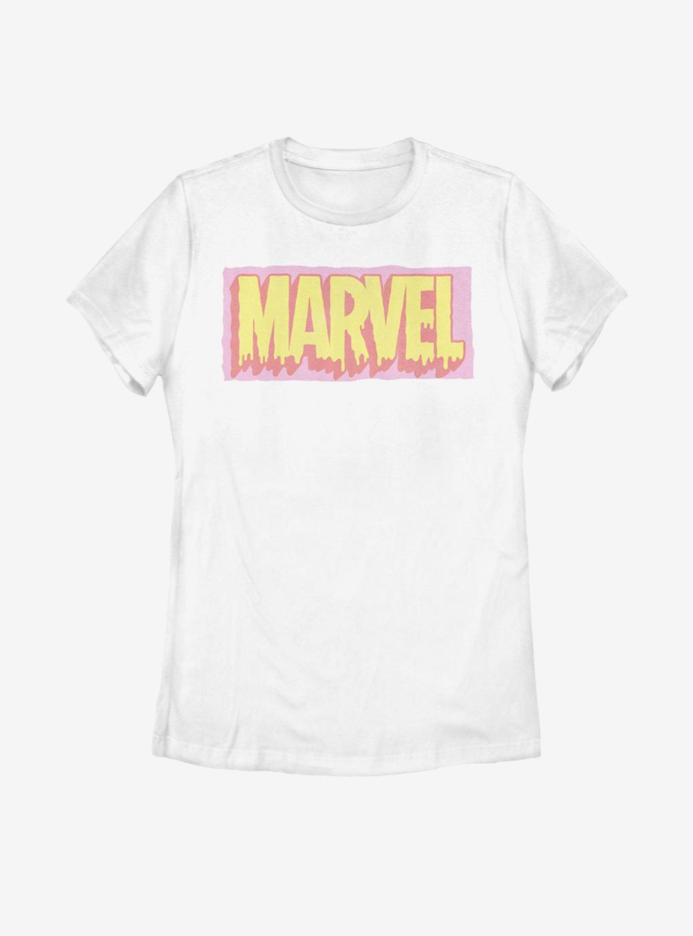 Marvel Logo Drip Womens T-Shirt, , hi-res