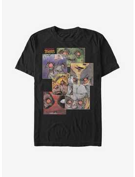 Marvel Zombies Face The Dead T-Shirt, , hi-res