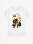 Marvel Zombies Action Panel Womens T-Shirt, WHITE, hi-res
