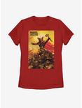 Marvel Zombies Thor God Of Zombies Womens T-Shirt, RED, hi-res