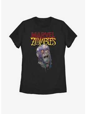 Marvel Zombies Head Of Captain America Womens T-Shirt, , hi-res