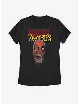 Marvel Zombies Head Of Deadpool Womens T-Shirt, , hi-res