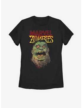 Marvel Zombies Head Of Hulk Womens T-Shirt, , hi-res