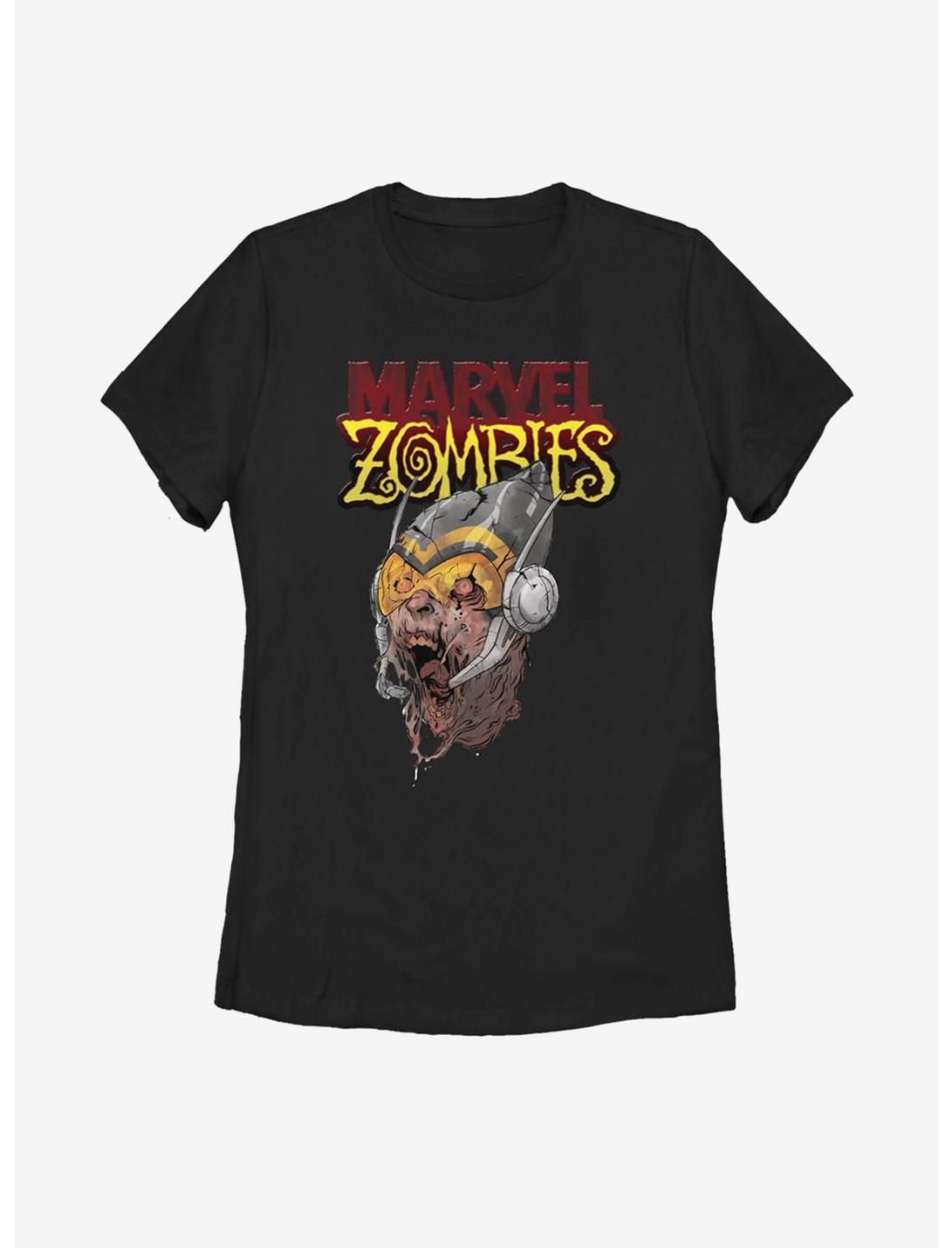 Marvel Zombies Head Of The Wasp Womens T-Shirt, BLACK, hi-res