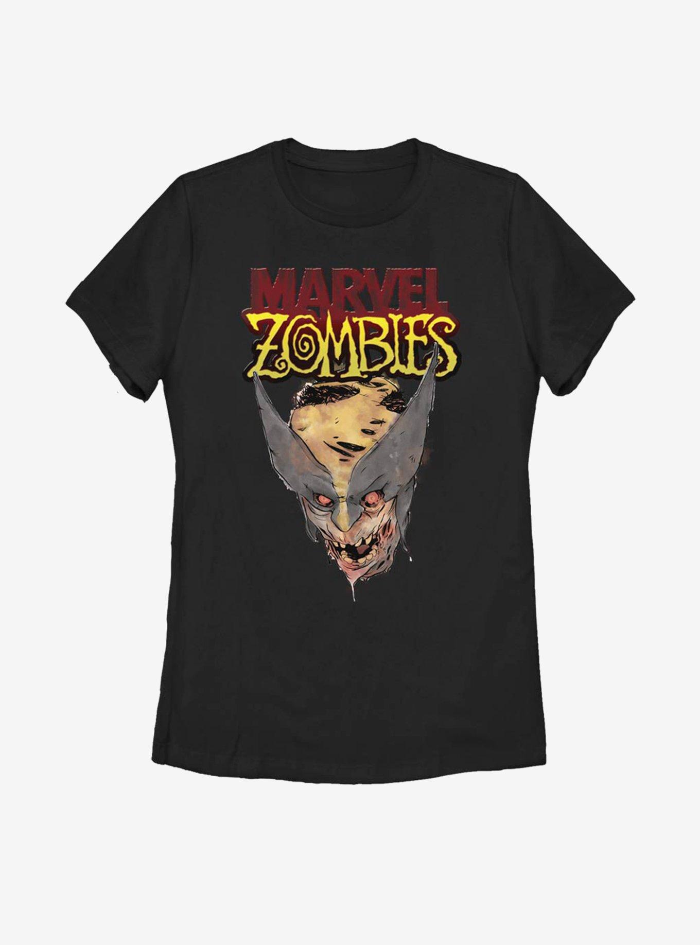 Marvel Zombies Head Of Wolverine Womens T-Shirt, , hi-res