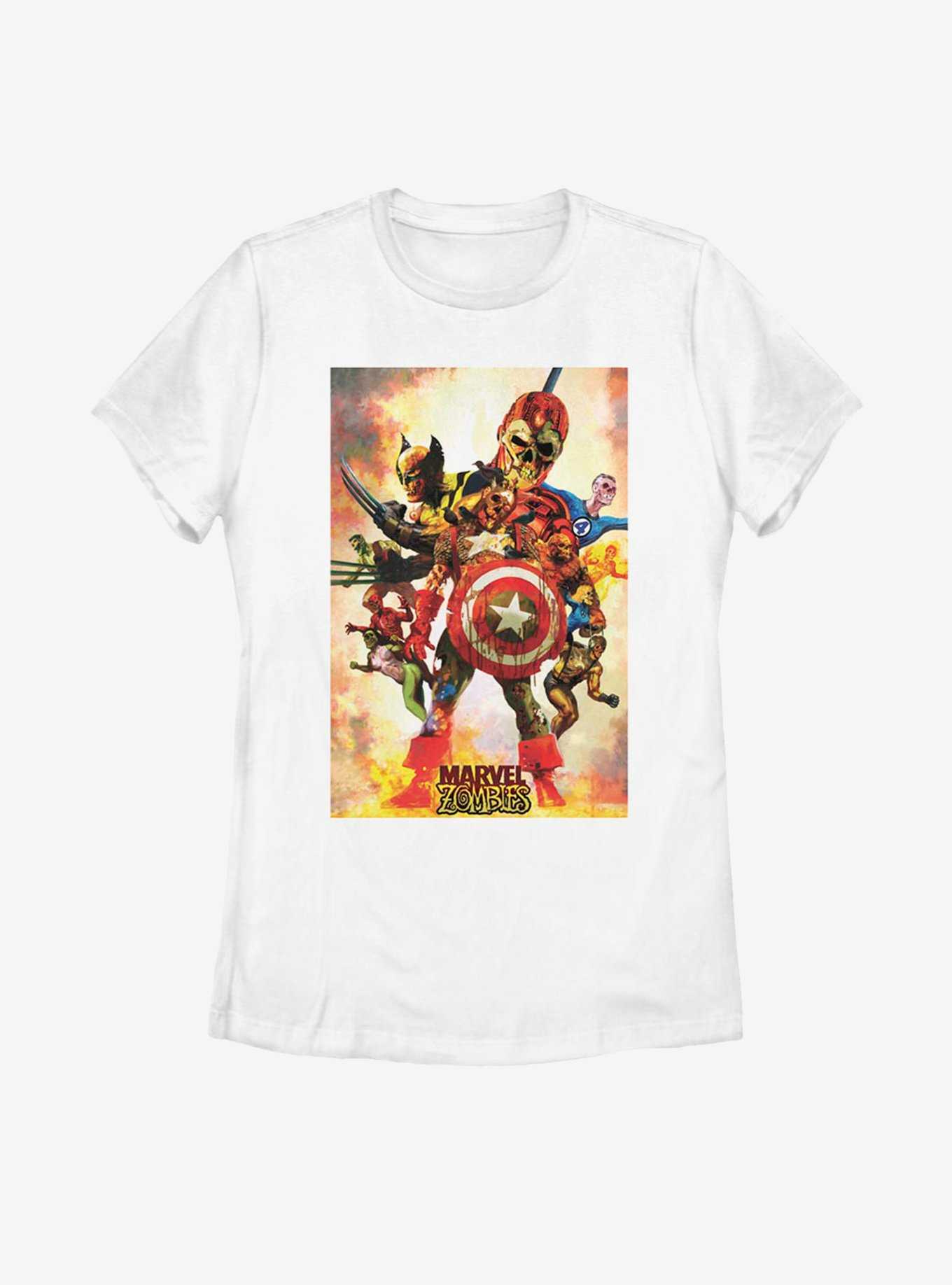 Marvel Zombies Zombie Poster Womens T-Shirt, , hi-res