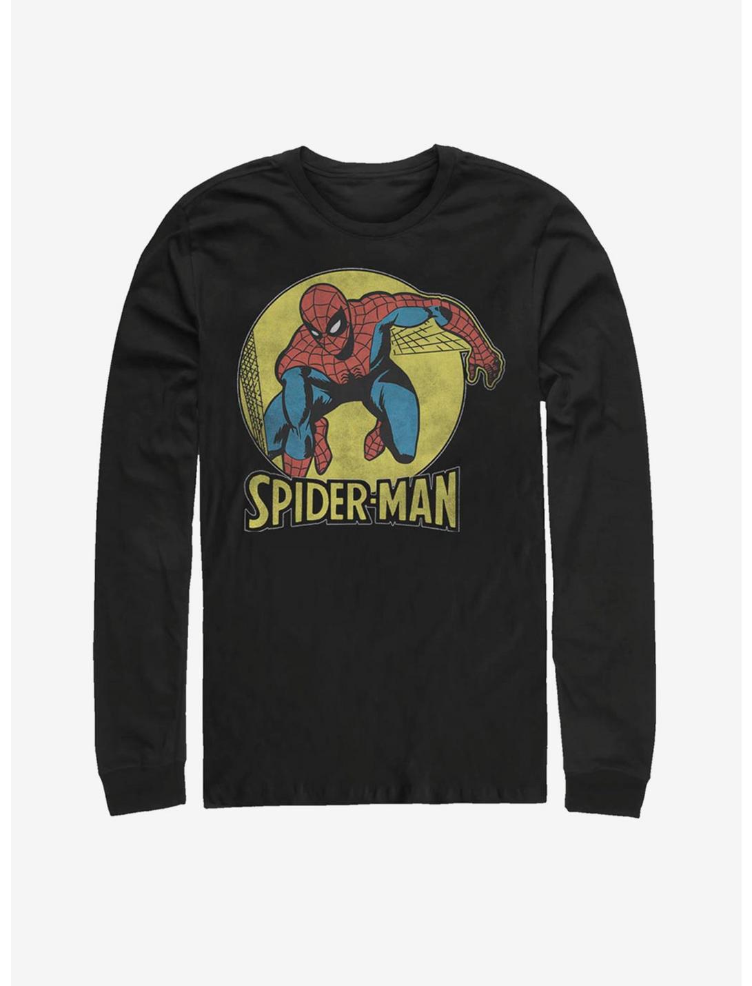 Marvel Spider-Man Classic Spidey Long-Sleeve T-Shirt, BLACK, hi-res