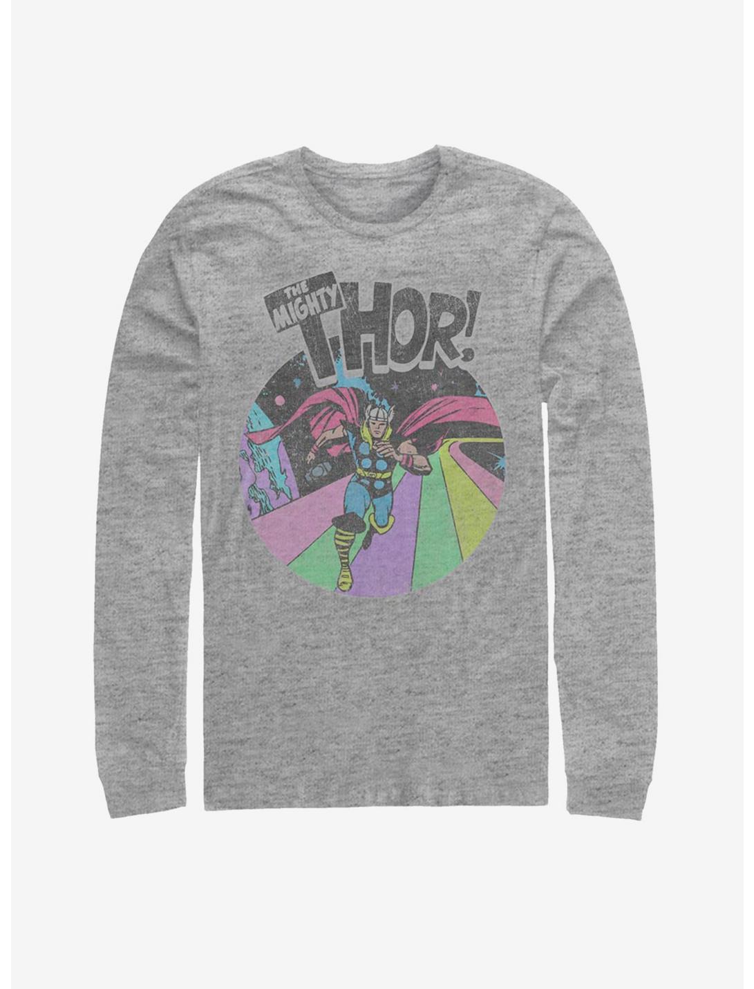 Marvel The Mighty Thor! Vintage Long-Sleeve T-Shirt, ATH HTR, hi-res