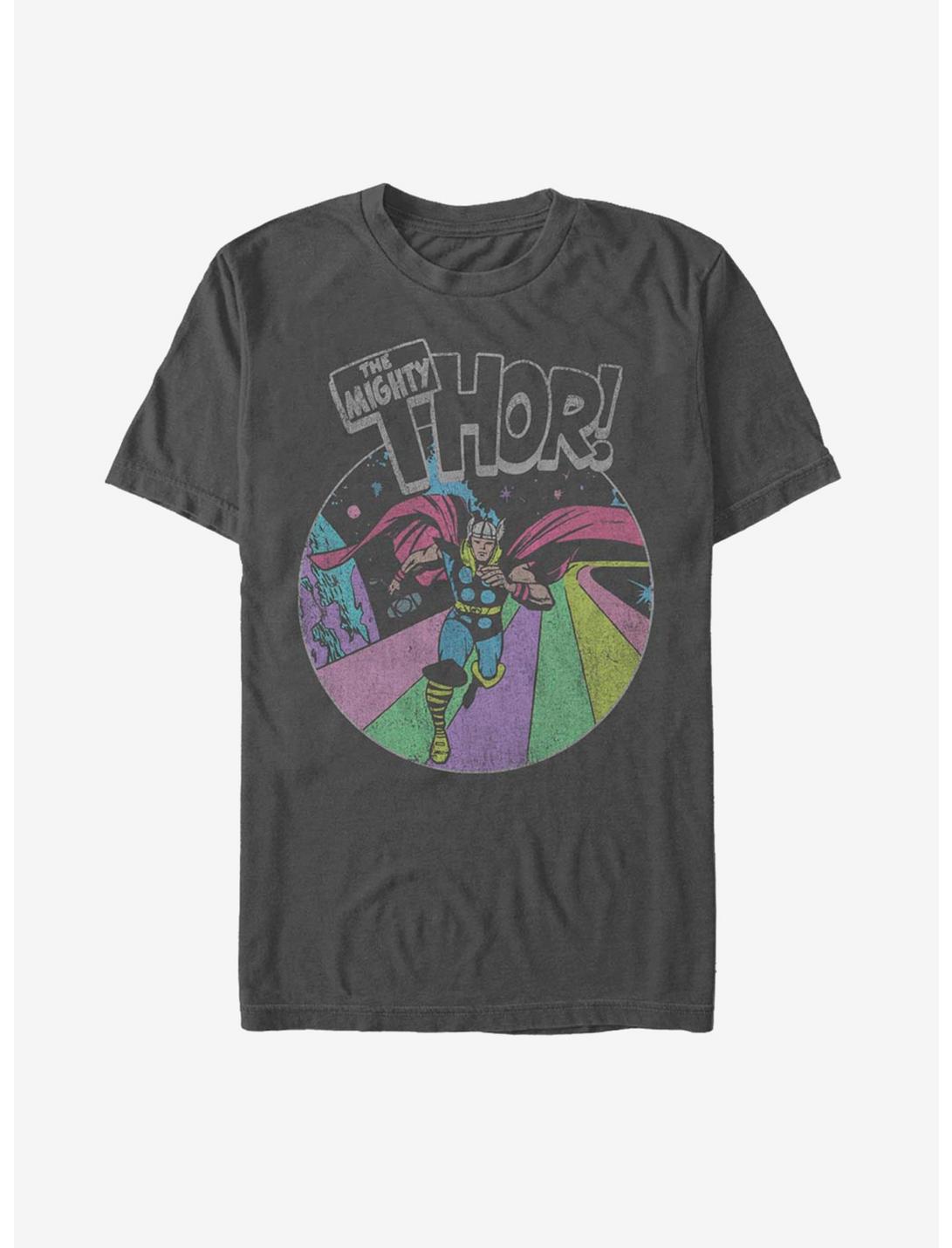 Marvel The Mighty Thor! Vintage T-Shirt, CHARCOAL, hi-res