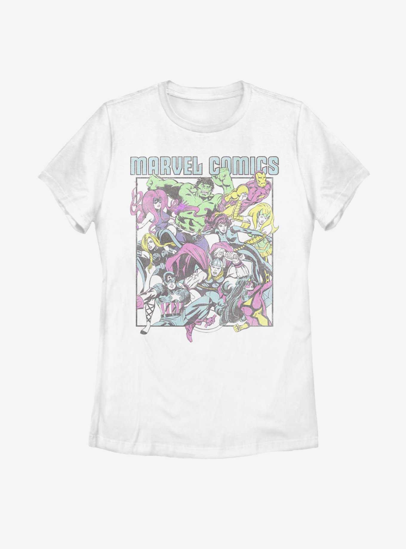 Marvel Avengers Ready To Protect Womens T-Shirt, , hi-res