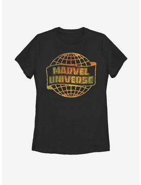 Marvel Universe Globe Logo Womens T-Shirt, , hi-res