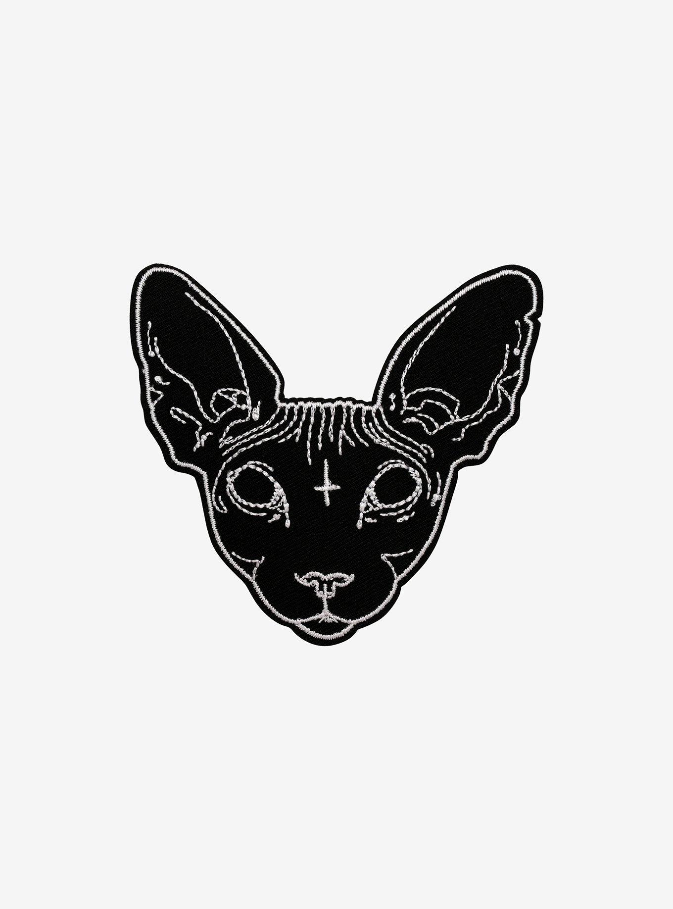 Sphynx Cat Patch, , hi-res