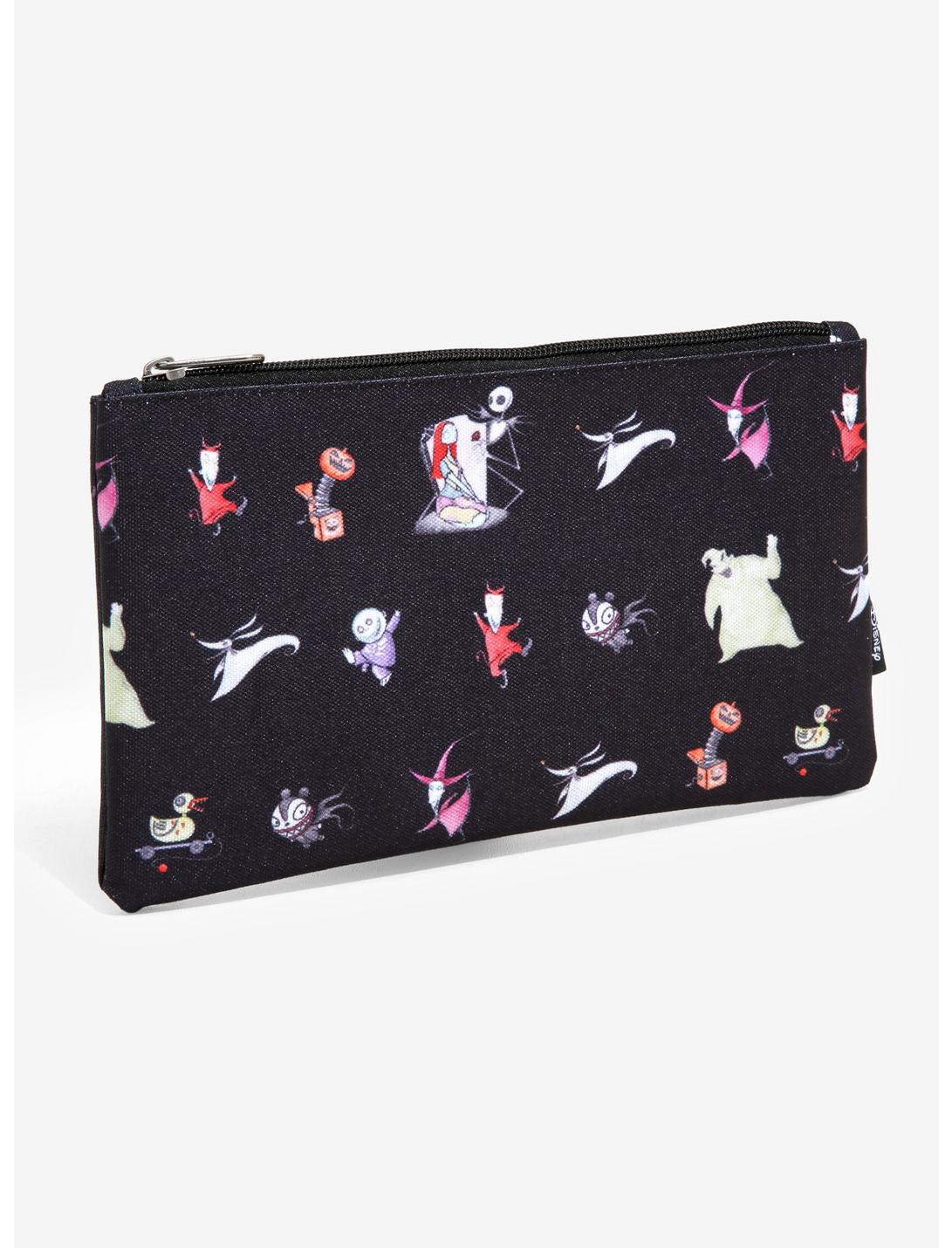 Loungefly The Nightmare Before Christmas Characters Makeup Bag, , hi-res