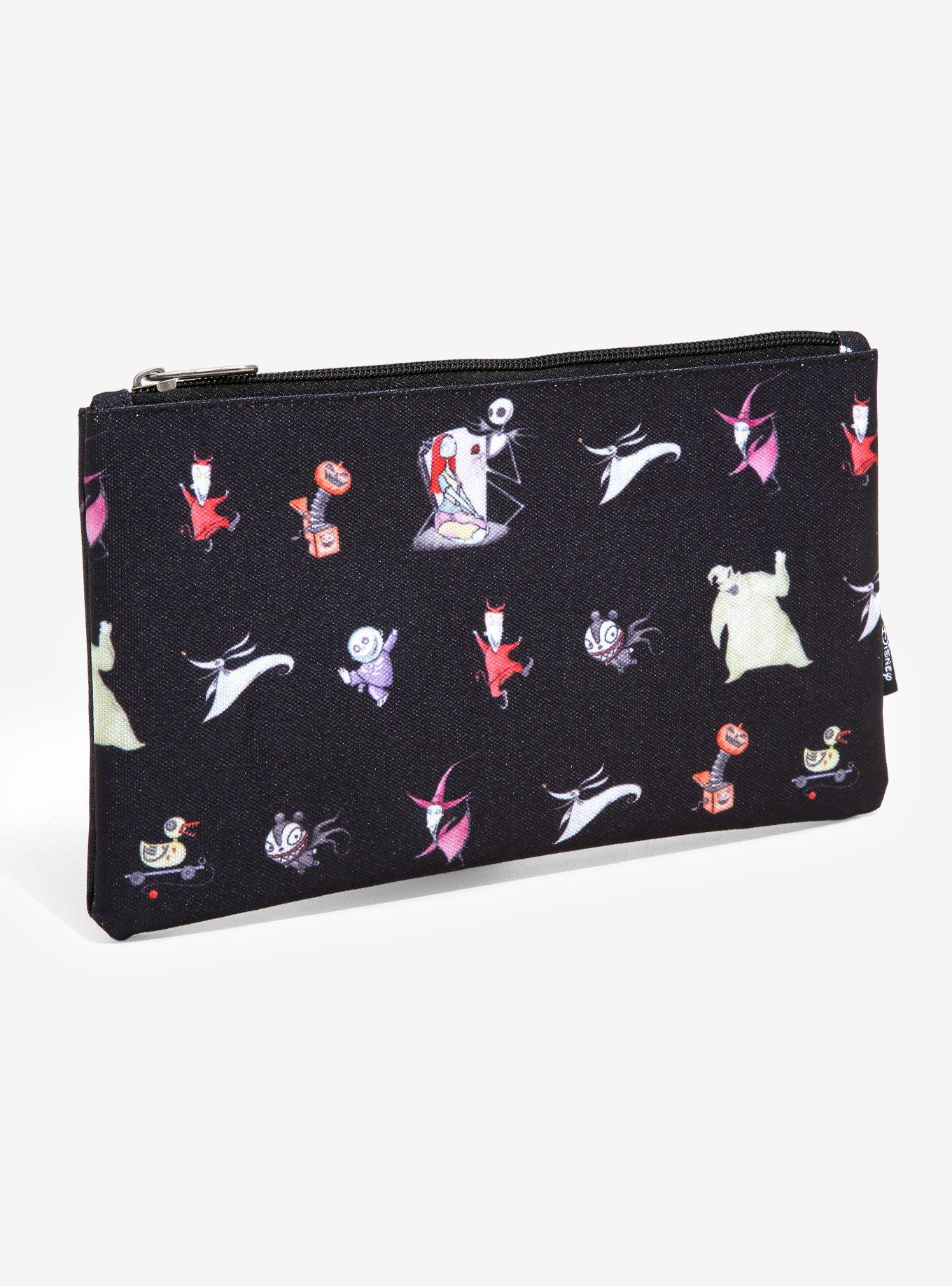 Loungefly The Nightmare Before Christmas Characters Makeup Bag, , hi-res