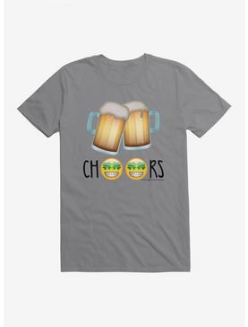 Emoji St. Patrick's Day Icons Shamrock Eyes Cheers Mugs T-Shirt, , hi-res