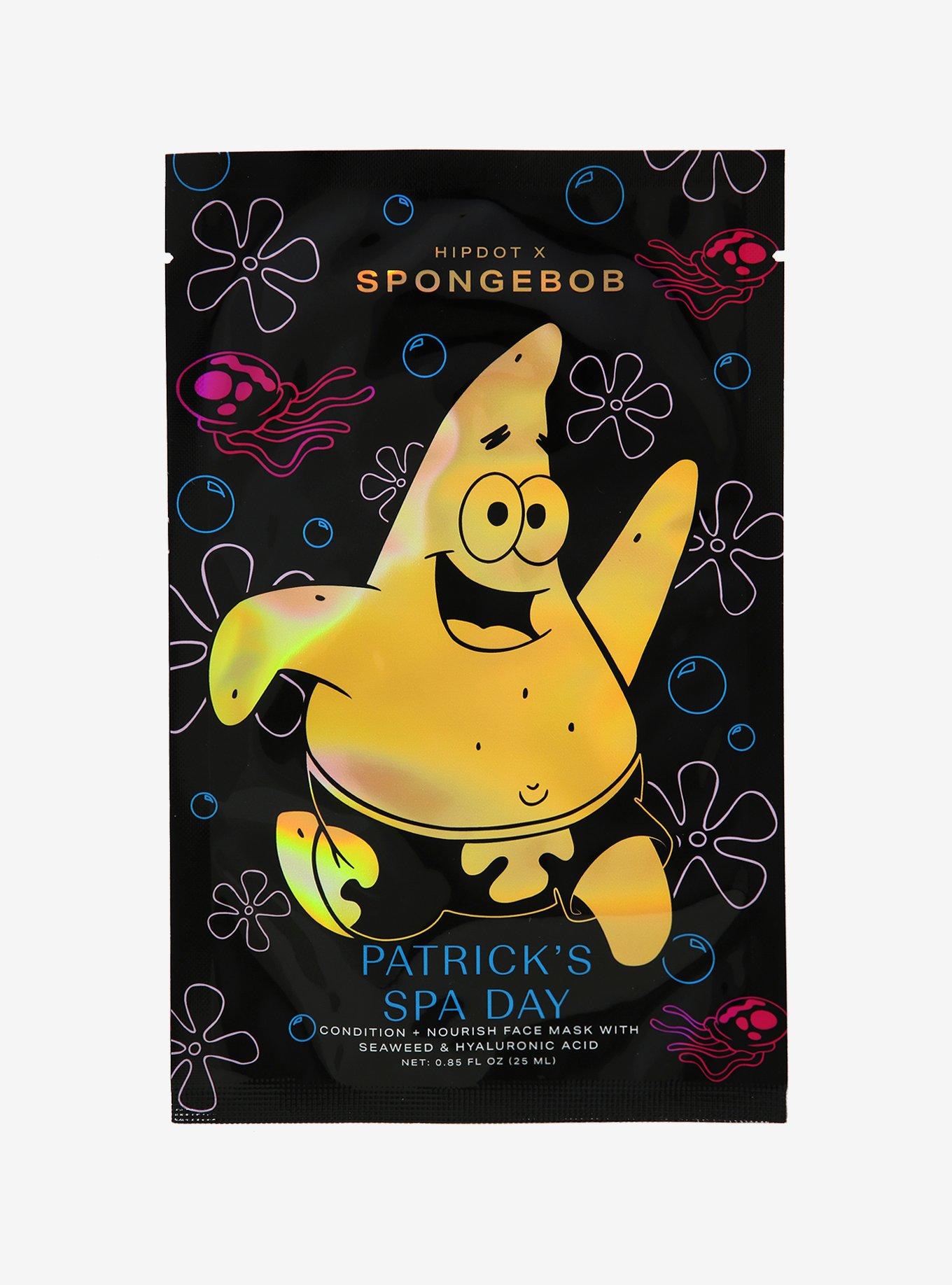 HipDot SpongeBob SquarePants Patrick's Spa Day Face Mask, , hi-res