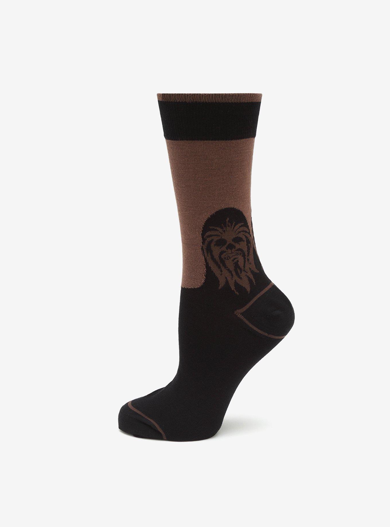 Star Wars Chewbacca Mod Black Socks, , hi-res