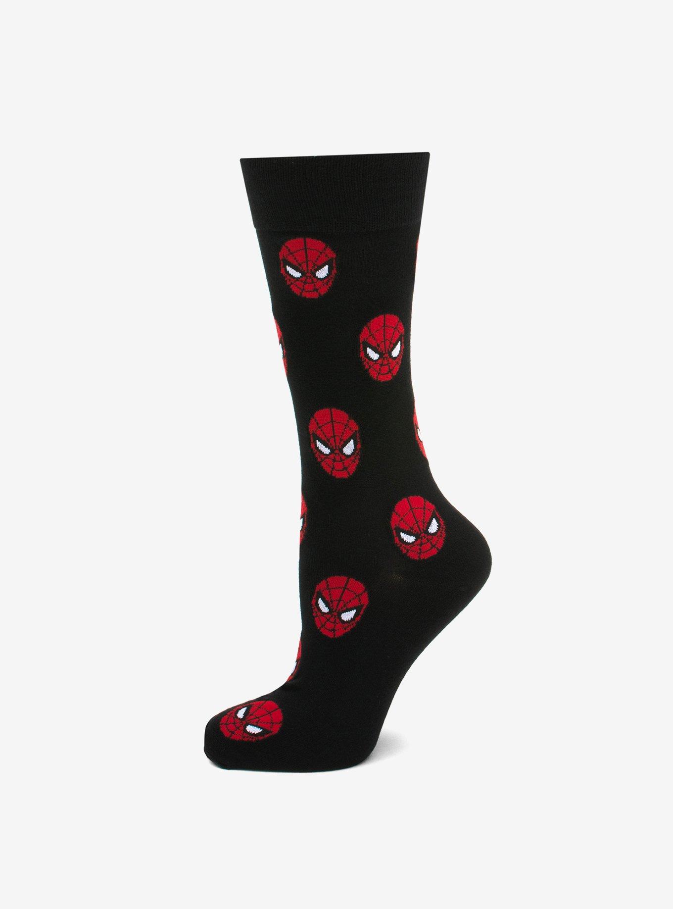 Marvel Spider-Man Black Socks | Hot Topic