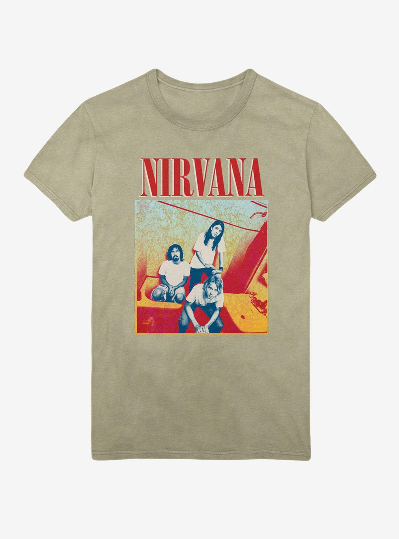 Nirvana Bathtub T-Shirt, YELLOW, hi-res